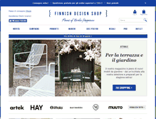 Tablet Screenshot of finnishdesignshop.it